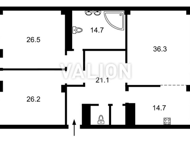 Продаж 3 кімнатної квартири вул.Тургенівська, 46/11 Шевченківський район