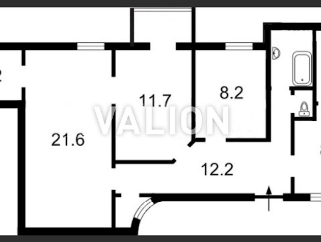 Продажа 3 комнатной квартиры по ул.Чикаленко Евгения (Пушкинская), 21. Центр, Золотые ворота, ремонт