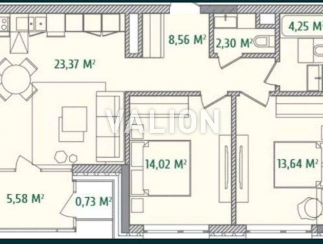 Продаж 2к квартири по переуступці Набережно-Хрещатицька 21
