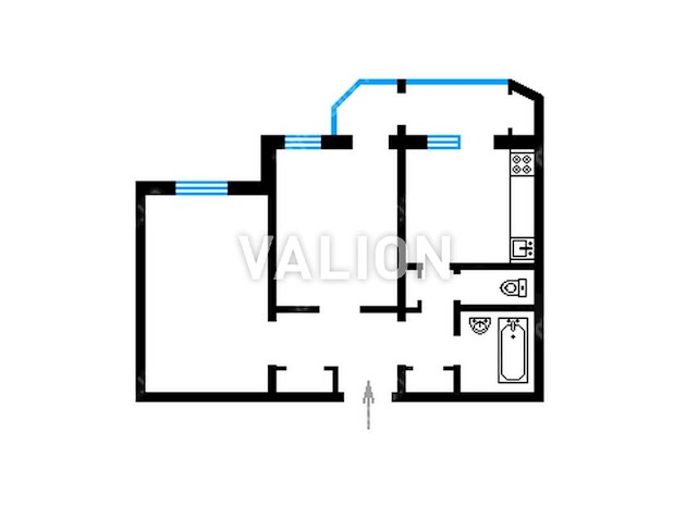 Продажа 2к квартиры, ул.Новодарницкая 6