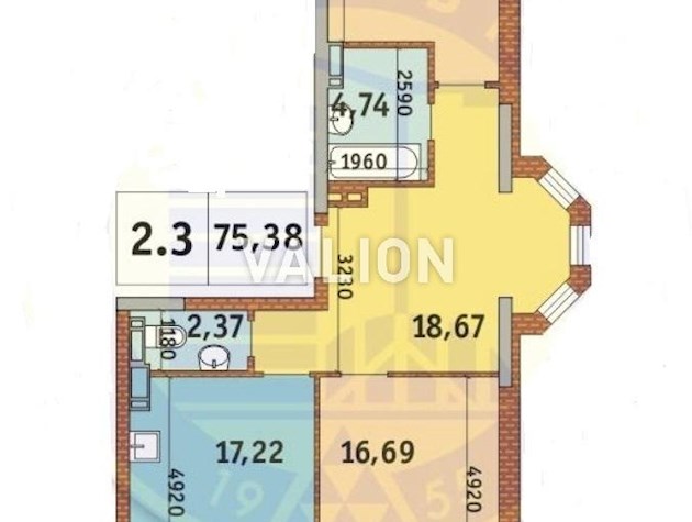 Продажа 2-к квартиры по бульвару Вернадского, 24а, ЖК « Академпарк»