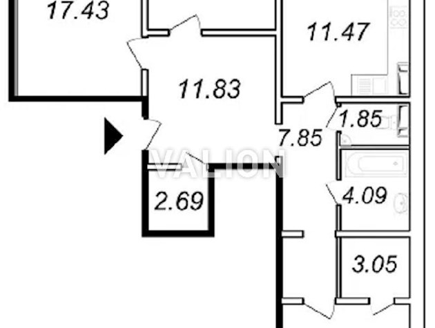 Продажа 3-к квартиры ул. Сергея Данченко 3