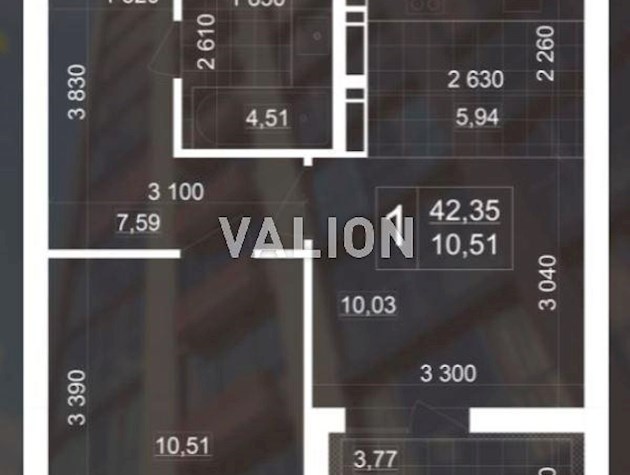 Продам 1к.квартиру ЖК Город цветов (ЖК Місто квітів)