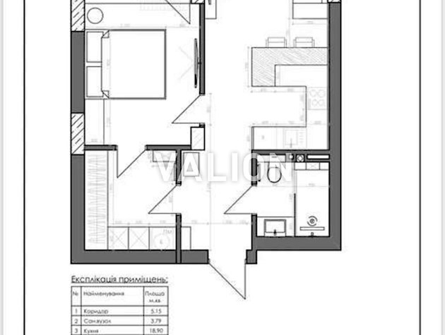 Продажа 1-комнатной квартиры по ул.Набережно-Рыбальская, 9 в ЖК Rybalsky
