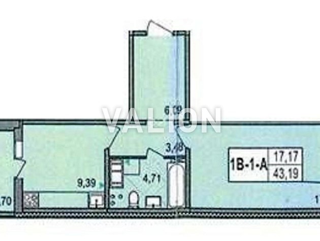 Продажа 1-комнатной квартиры по ул.Милославская, 18