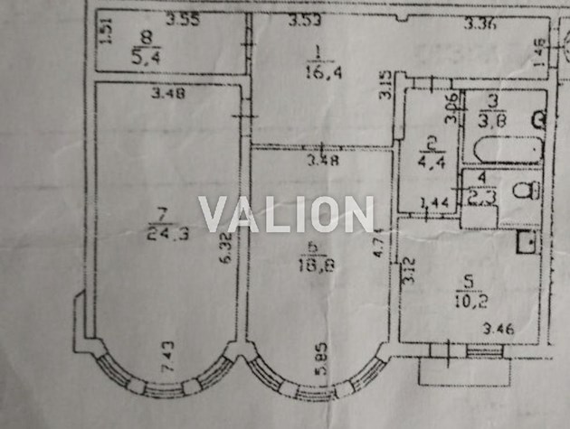 Продажа 2-комнатной квартиры, Харьковское шоссе 19А, Днепровский рн., Левый берег