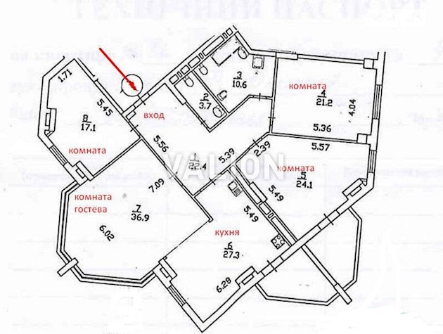 Продажа: 4-комнатная квартира по ул.Окипной Раисы, 4