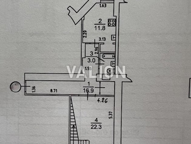 Продаж 3-к квартири 100 м2, Центр. вул. Рейтарська, 20/24