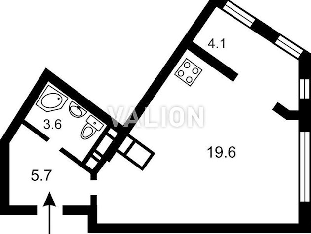 Продается 1 комнатная квартира 40 м2 на ул. Ю.Здановской, 33/43, ЖК Башня на Ломоносова, Голосеевский район, правый берег