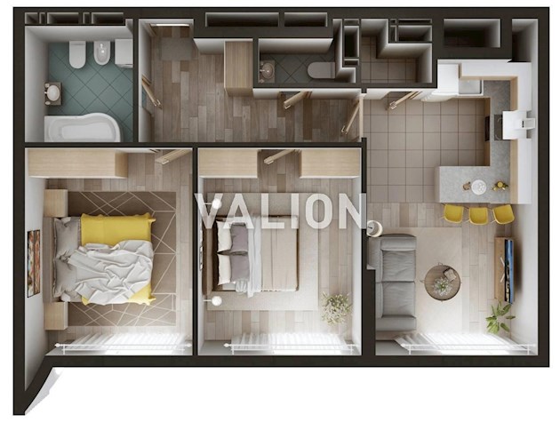 Продам 2 кімнатна квартира 74 кв.м. ЖК Greenville park, вулиця Пимоненка 19.