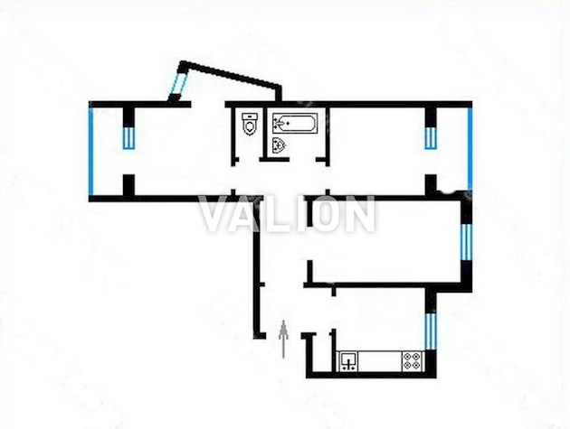 Продажа 3 комн Десянский р-н, ул Закревского Николая, 57