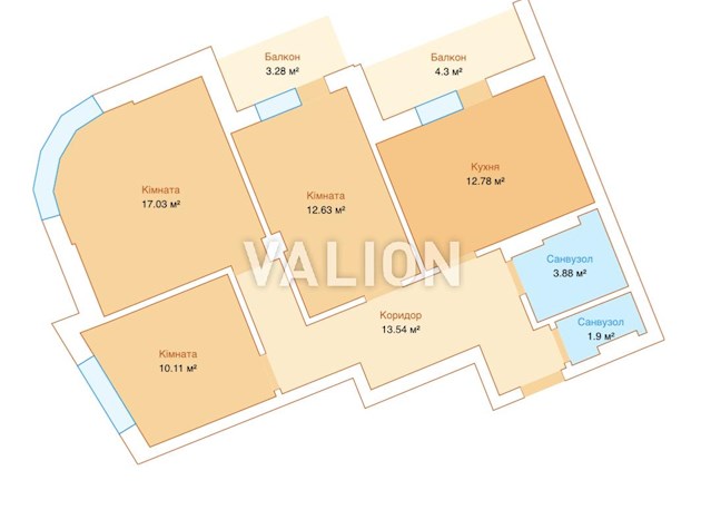 Продажа 3 комнатной квартиры в ЖК Урловский-2.