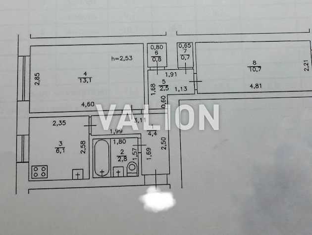 Продажа 2-х комнатной квартиры Отрадный просп.16/50
