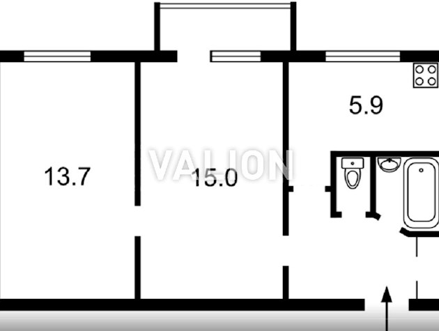 Продается 2 комнатная квартира ул.Донца,21А Соломенский р-н Отрадный
