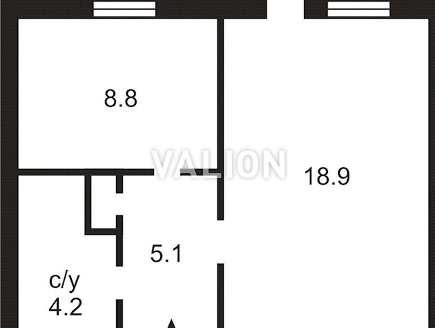 1 комн. сталинка в центре.м.Дружбы Народов.