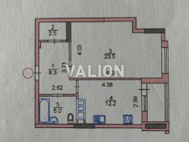 Продажа: 1комнатной квартиры ул. Иоанна Павла II,11 Печерский р-н.