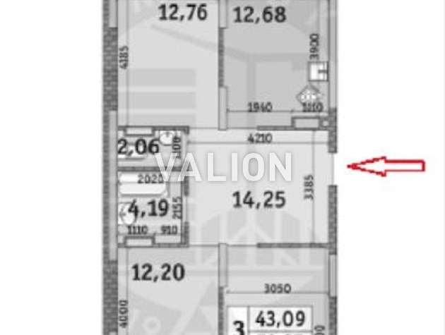 Продажа 3-х ком. квартиры. Без комиссии. ЖК Медовый. Рядом с озёрами.