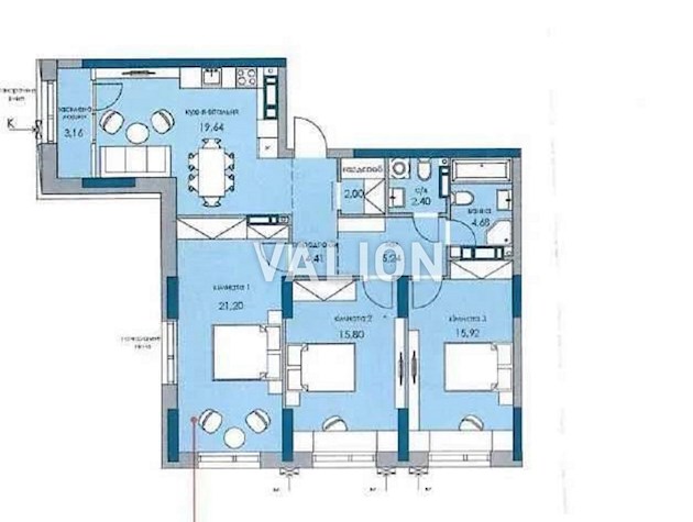 Продається 3-кімнатна квартира в ЖК Новий Автограф.