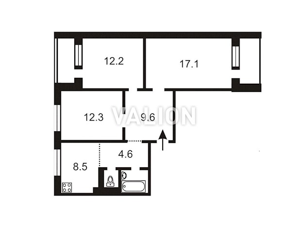 Продажа 3 комнатной квартиры на проспекте Гонгадзе 20 Д. Без комиссии.