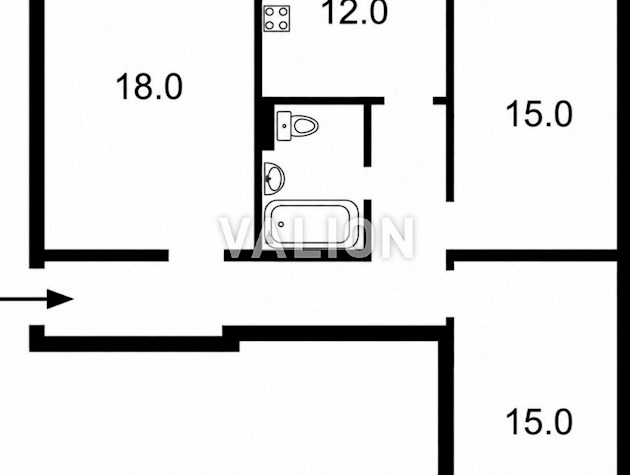 Продаж 3К квартири Березняківська 14-А, Дніпровський район, Березняки, Лівобережна, Лівий берег