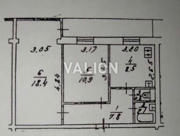 Продаж 2-кімнатної квартири Шептицького (Луначарського) 1а, м. Лівобережна