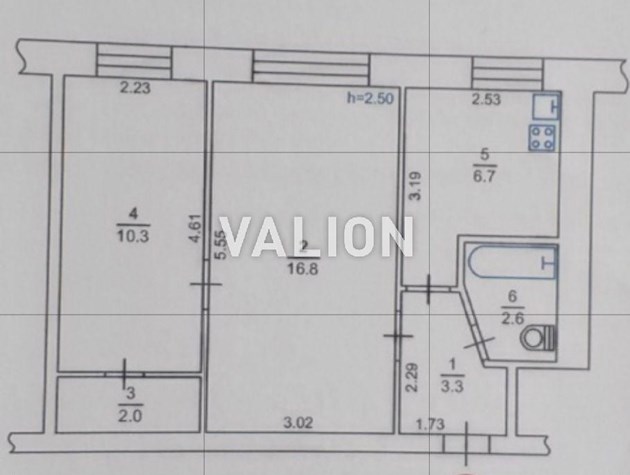 2-х к. квартира ул. Заболотного, 140, Теремки