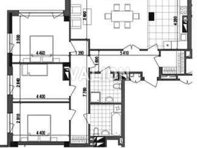 Продажа 4-комнатной квартиры в Голосеевском районе ЖК West House.