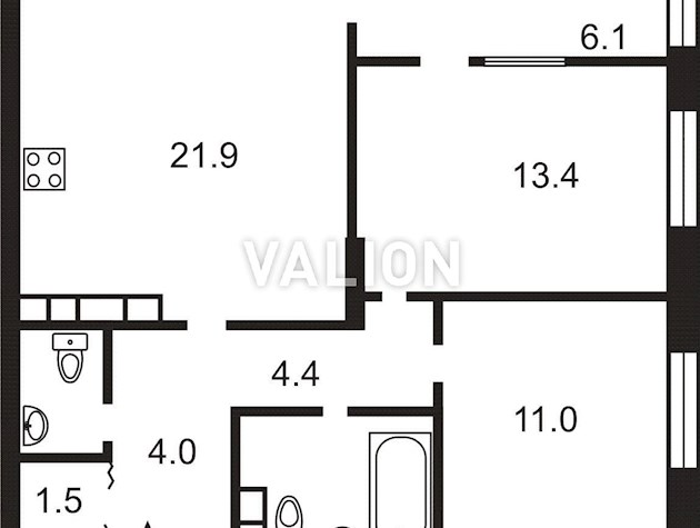 Продажа 2к квартиры на Ивана Выговского, 44, ЖК Варшавський плюс, Подольский район