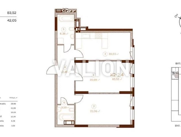 Продаж 2 до квартири Печерський район вул.Предславинська 35 ЖК Stanford