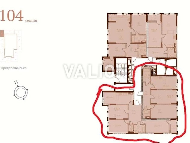 Продаж 2 до квартири Печерський район вул.Предславинська 35 ЖК Stanford