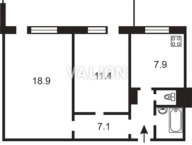 Продаж 2к квартири вул Каштанова 5 Троещина Лівий берег