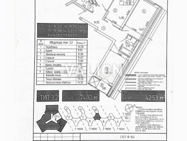 Продажа 3-к квартири ЖК Family&FriendsСоломенский район