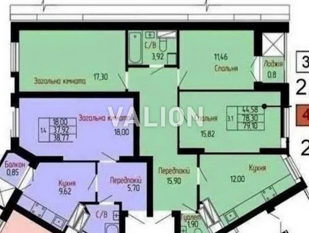 Продаж 3-к квартири вул. Новопольова 2 Солом’янський район