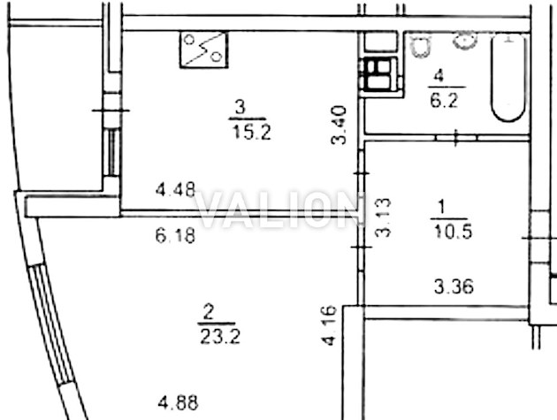 Продажа1 ком. квартиры в ЖК Адмирал ул. Николая Ушакова 1Д