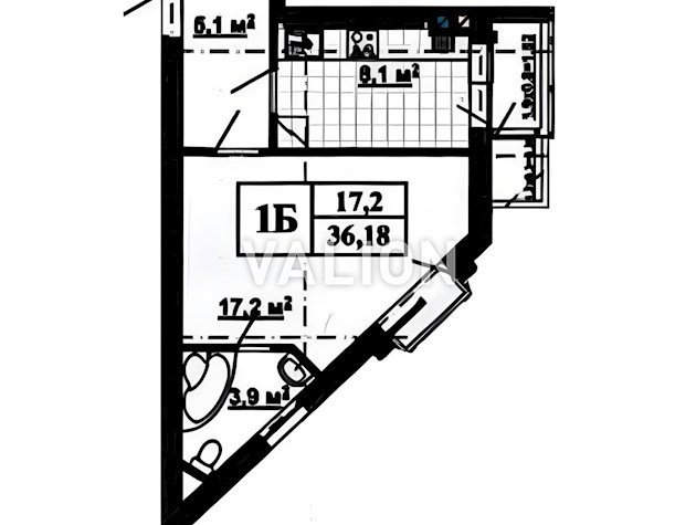 Продается однокомнатная уютная квартира 37,6 м2 по ул. Степана Рудницкого (Ак. Уильямса) Правый берег