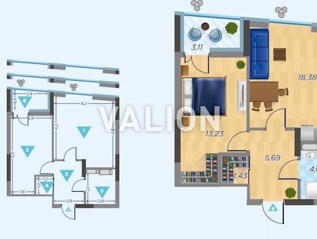 Видовая квартира ЖК Старт, Шевченковский район, ул. Шолуденко, 30