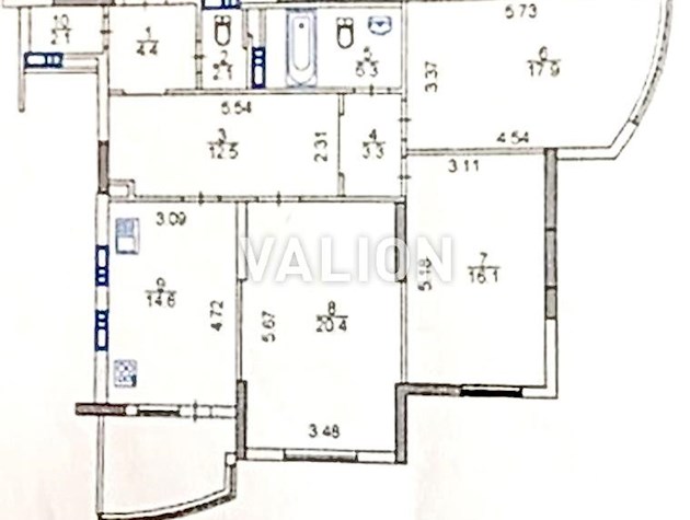 Позняки, Драгоманова 40е, 3-х кімнатна квартира Позняки
