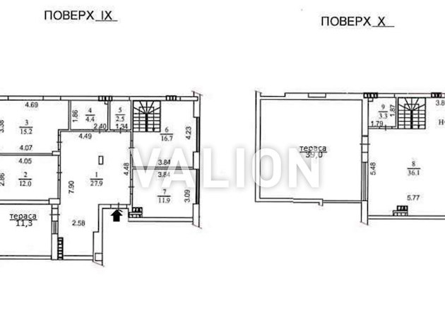Продажа 3-комнатной двухуровневой квартиры в ЖК Rybalsky