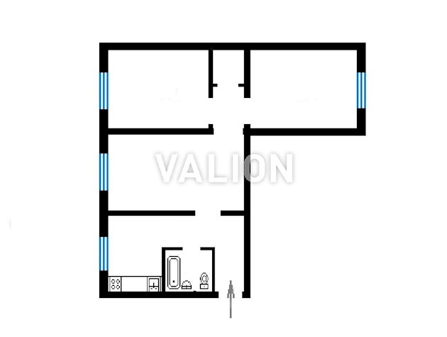 Продається 3к квартира 54,5 кв.м на вул. Героїв Севастополя 7 у Солом’янському район