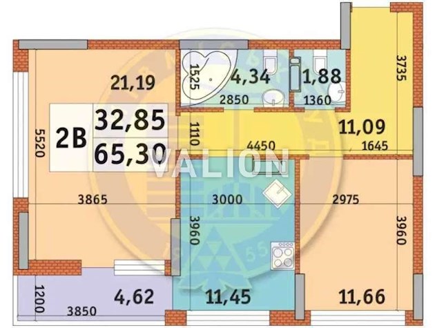Продаж 2-к квартири вул Причальна 11