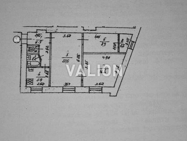 Продаж 3-кімнатної квартири на вул.Князів Острозьких, 5/2Б.