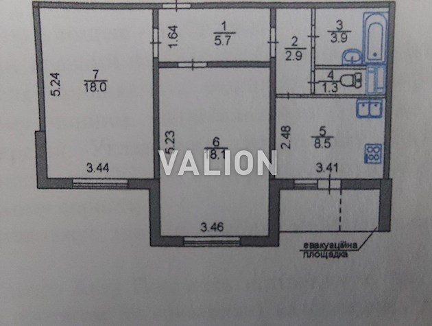 Продам 2-к квартиру с ремонтом, Данченка 28б, Виноградарь, Куреневка