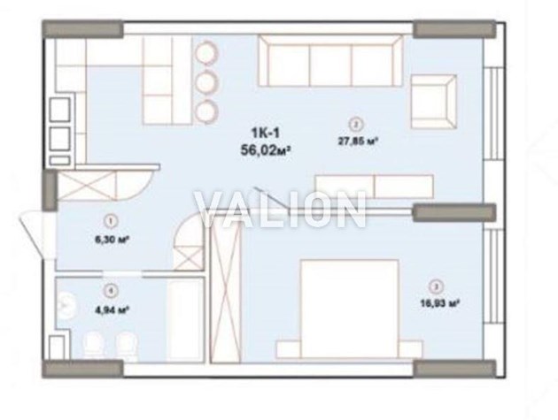 Продажа 1к квартиры в ЖК Эдельвейс Хаус, метро Выдубичи