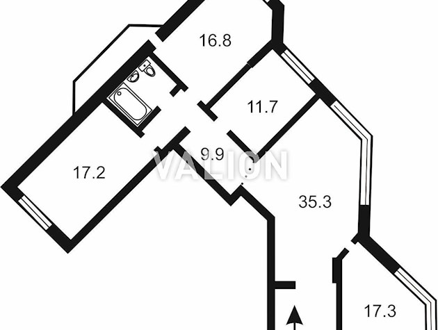Продажа 4-комнатной квартиры 116м2 ул. С. Рудницкого, 5 (Вильямса, 5) ЖК Лико-Град-3