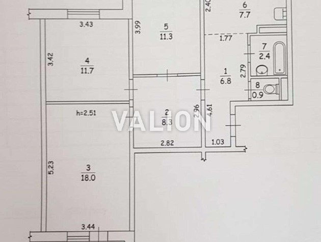 Продажа 3-комнатной квартиры на Оболонском просп. 34