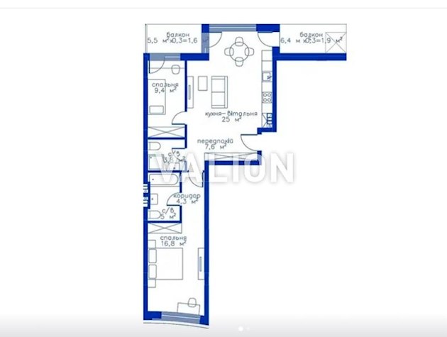 Продаж квартири ЖК Рибальский Подільский р-н