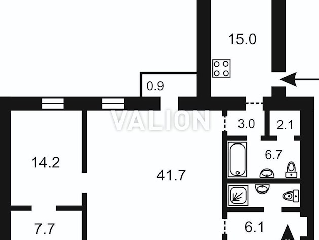 Продаж 2-кімнатної квартири в середовищі митців по вул. Січових Стрільців 10, центр, Львівська площа