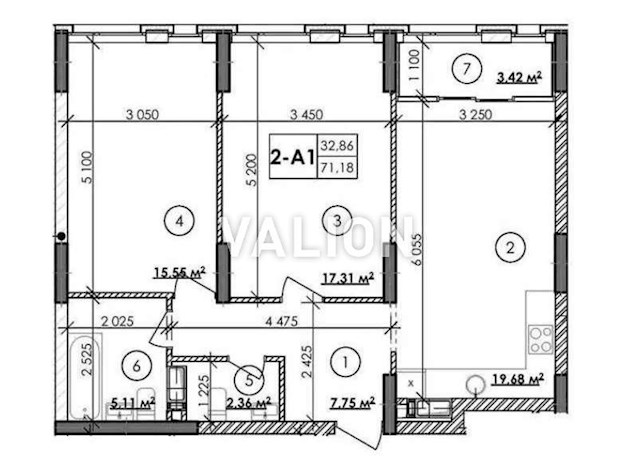 Продаж 2-к квартири вул. Каунаська 27