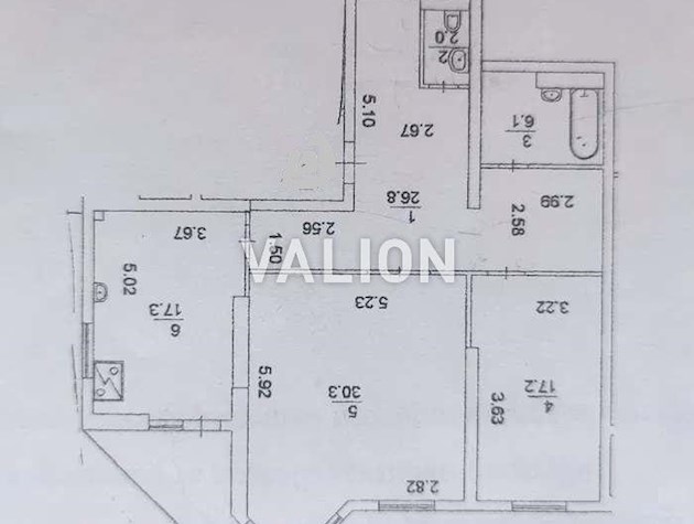 Продажа 3-комнатной квартиры на ул.Саперно-Слободская,22, Голосеевский р-н