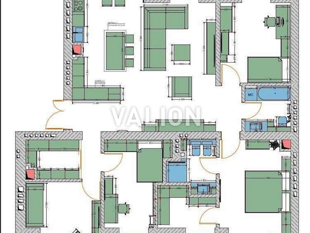 Эксклюзивная 5-комнатная квартира, 155 кв.м. ЖК Мандарин